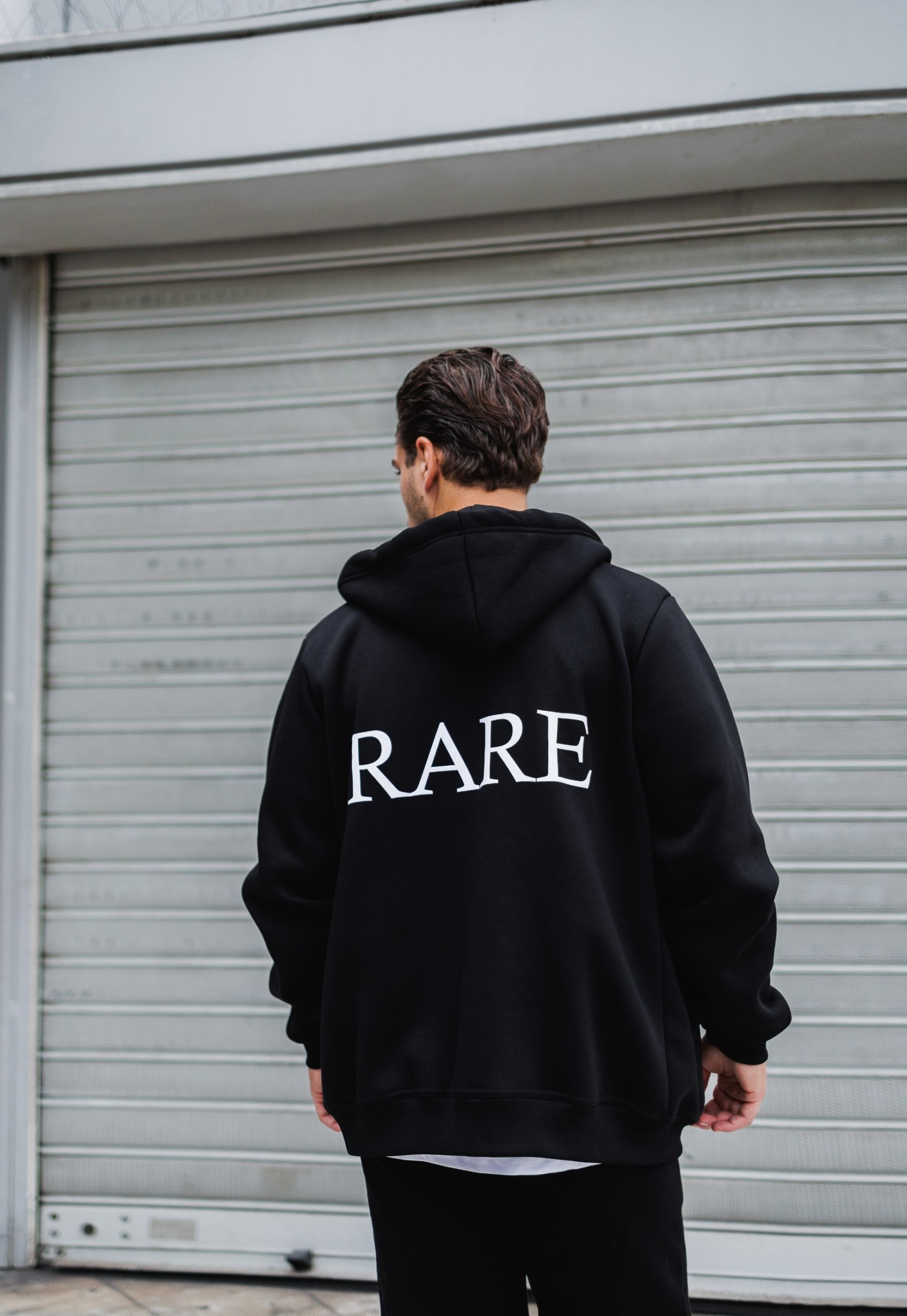 "RARE" JACKET IN BLACK